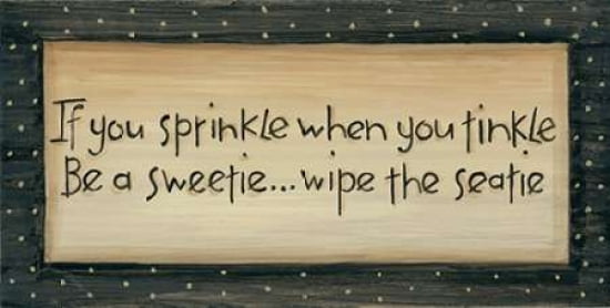 If You Sprinkle Canvas Art - Karen Tribbet (10 x 20)