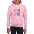 thumbnail image 1 of If You Think I'm Cute Hoodie Juniors -Smartprints Designs,  Small, 1 of 4