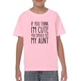 thumbnail image 1 of If You Think I'm Cute T-Shirt Juniors -Smartprints Designs,  Large, 1 of 4