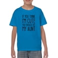 thumbnail image 1 of If You Think I'm Cute T-Shirt Juniors -Smartprints Designs,  Small, 1 of 4