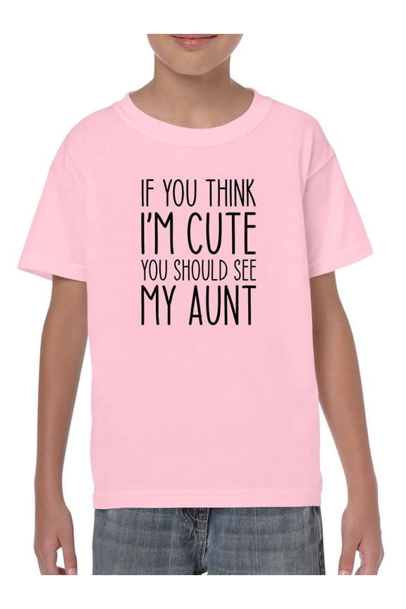 If You Think I'm Cute T-Shirt Juniors -Smartprints Designs,  Small