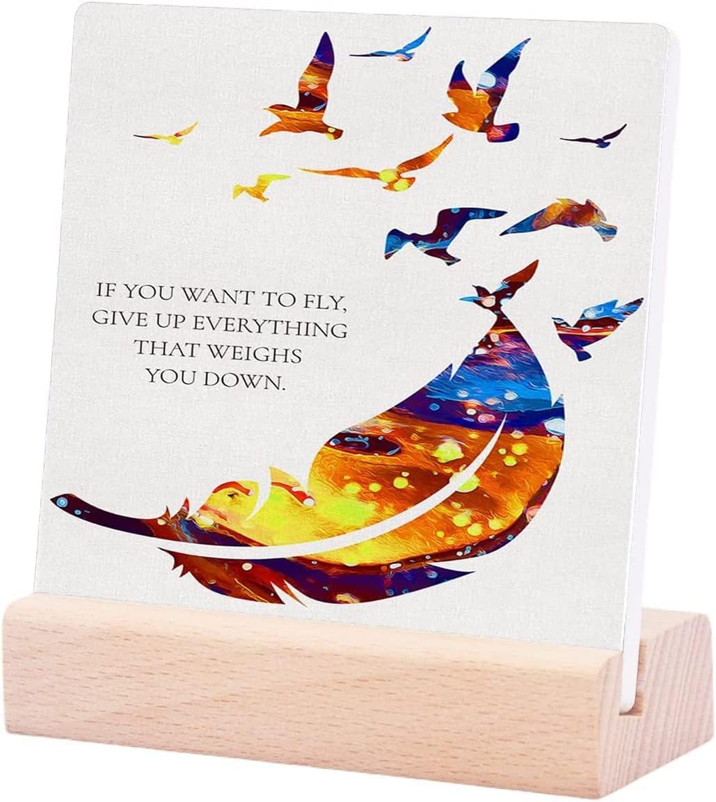 If You Want to Fly Give Up Everything That Weighs You Down Watercolor ...