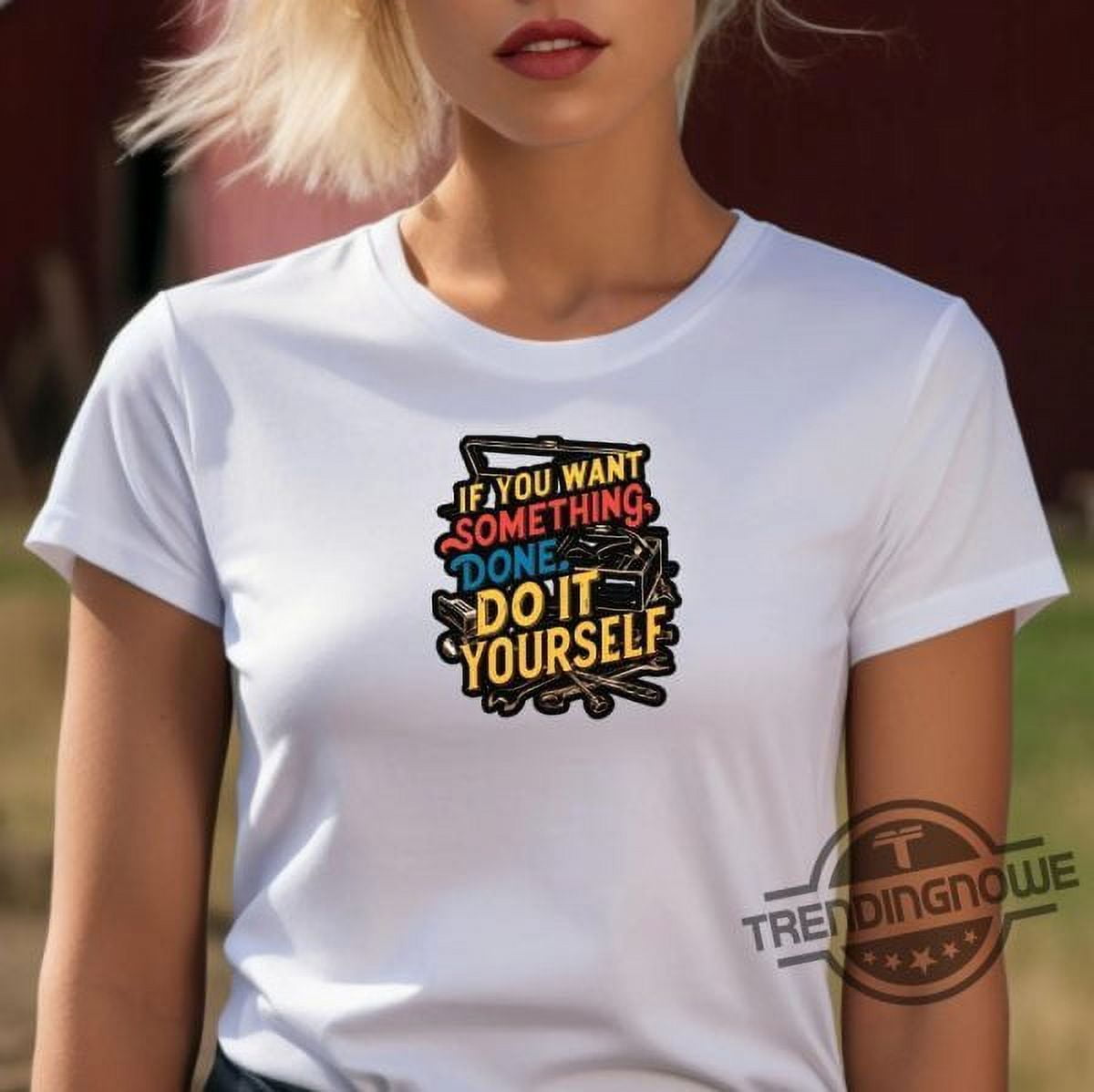 If You Want Something Done Do It Yourself Shirt Harris Walz Shirt