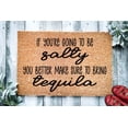 thumbnail image 1 of If You're Gonna Be Salty Bring Tequila | Funny Doormat | Welcome Mat | Funny Door Mat | Funny Bring Booze Gift | Home Doormat | Housewarming, 1 of 2