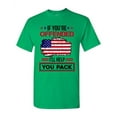 thumbnail image 1 of If You're Offended I'll Help You Pack Funny DT Adult T-Shirt Tee, 1 of 2