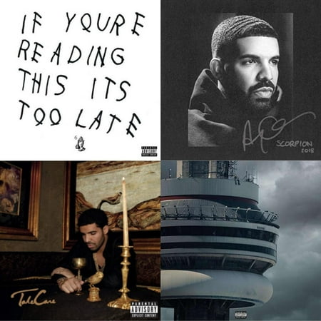 If You're Reading This It's Too Late (Ex) & Scorpion (2 LP) & Take Care (Ex) & Views (Ex)