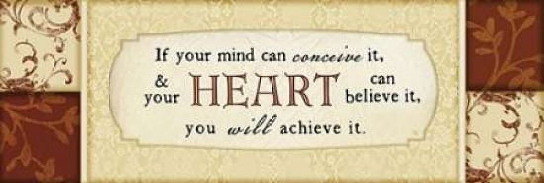 If Your Mind Can Canvas Art - Jennifer Pugh (12 x 36)