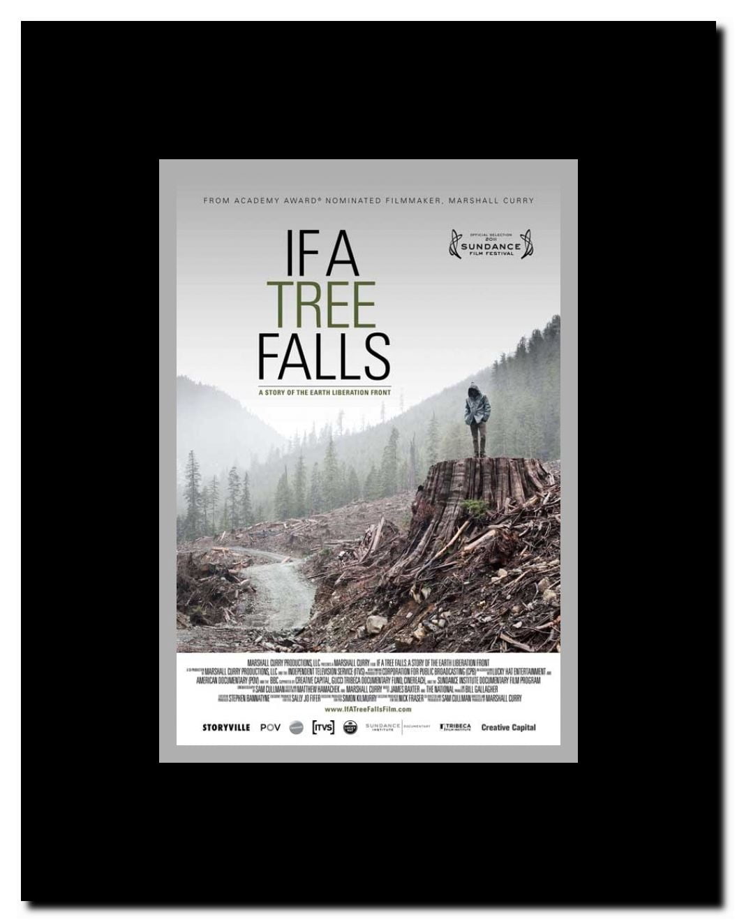 If a Tree Falls: A Story of the Earth Liberation Front Framed Movie Poster