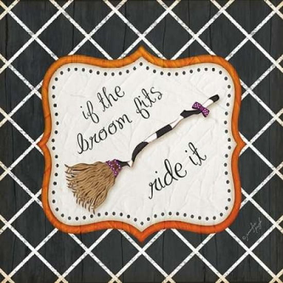 If the Broom fits Canvas Art - Jennifer Pugh (24 x 24)