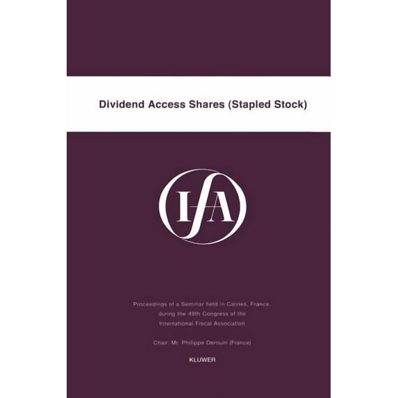 Ifa Congress Series Set Ifa: Dividend Access Shares (Stapled Stock), (Paperback)