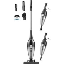 Ifanze 25Kpa Corded Stick Vacuum Cleaner with Powerful Suction, 3-in-1 Lightweight Handheld Vacuum Cleaner for Home Carpet Car Pet Hair, Black Grey, BR602