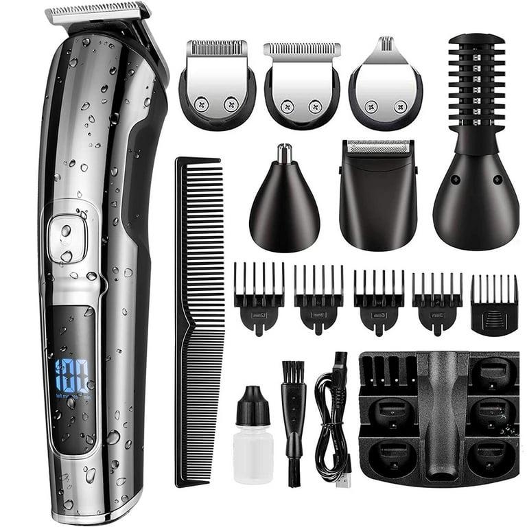 modstand historisk vedvarende ressource Ifanze Hair Clippers for Men, Ifanze Hair Trimmer, Men's Grooming Kit, Beard  Trimmer, 16 in 1 Professional Cordless Electric Hair Clipper Kit, USB  Rechargeable Waterproof Hair Cutting Kit - Walmart.com