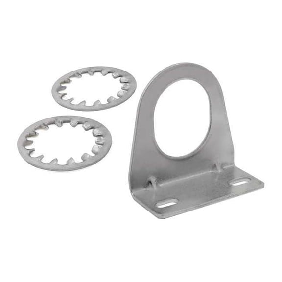 Ifm Angle Bracket, 30 mm, Stainless Steel E10737