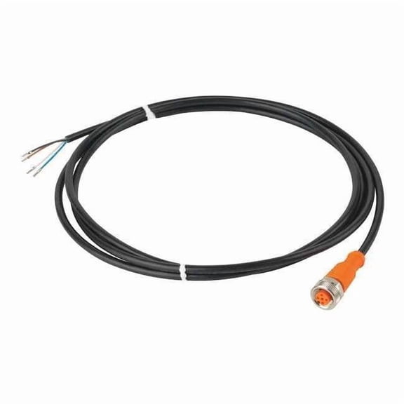 Ifm Cordset,5 Pin,Receptacle,Female EVC001