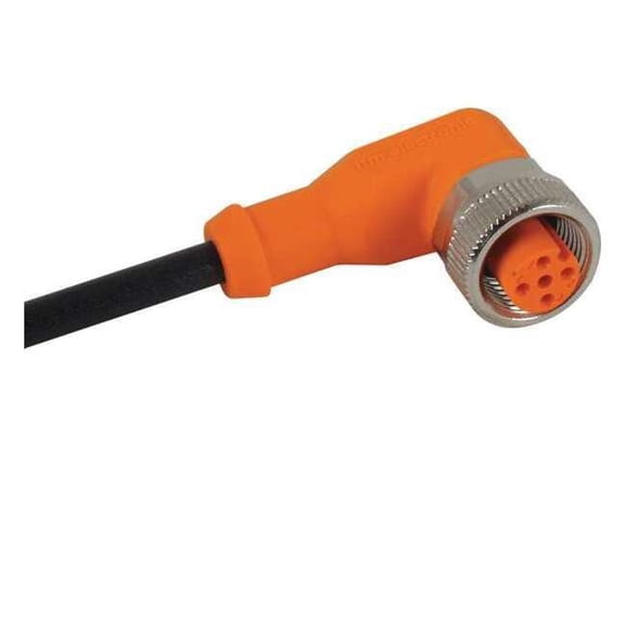 Ifm Cordset,5 Pin,Receptacle,Female EVC005