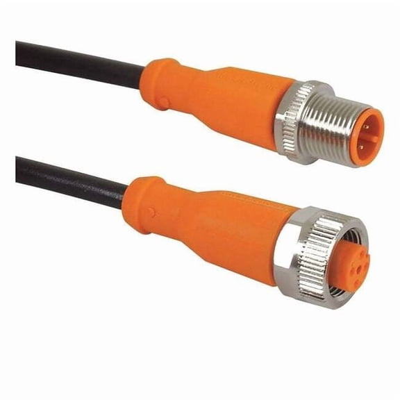 Ifm Cordset,5 Pin,Receptacle,Female EVC013