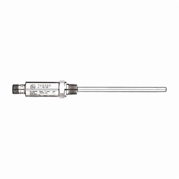 Ifm Temp Transducer,3-15/16 in.,1/2 in. NPT TA2333