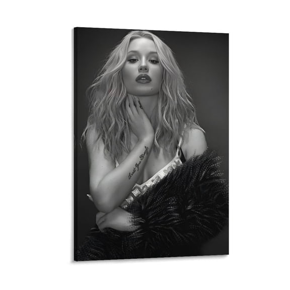 Iggy Azalea Singer Rap Art Poster Artworks Picture Print Poster Wall Art Painting Canvas Gift Decor Home Posters Decorative 24x36inch(60x90cm)