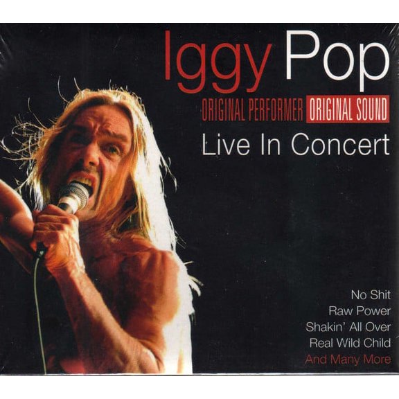 Iggy Pop Live In Concert CD
