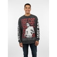 thumbnail image 1 of Iggy Pop Men's Mineral Washed Boxy Fit Long Sleeve Graphic Tee Shirt, Sizes XS-4XLT, 1 of 6