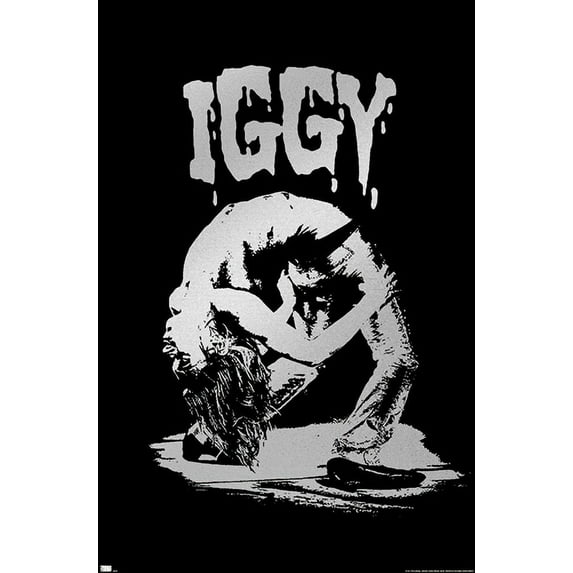 Iggy Pop - Pose Wall Poster, 22.375" x 34"