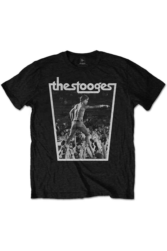 Iggy & The Stooges Unisex T-Shirt Crowd walk (Large)