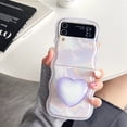thumbnail image 1 of Ightup Cute Galaxy Z Flip 3 4 5 Phone Soft Case for Samsung, Galaxy Z Flip 3 4 5 Phone Cover with Holder, Gift for Her, 1 of 18