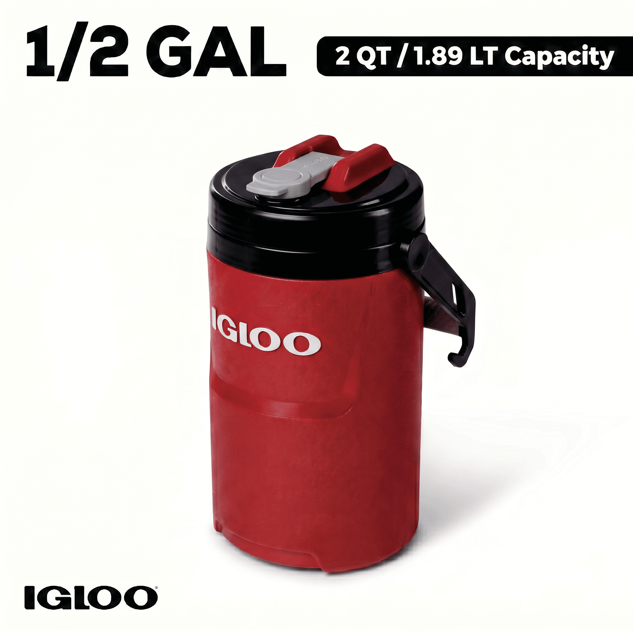 Igloo Laguna Pro 1/2-Gallon Beverage Cooler - Red