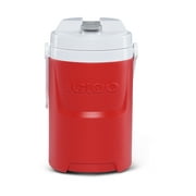 Igloo 1/2- Gallon Plastic Sports Beverage Jug with Hooks - Red