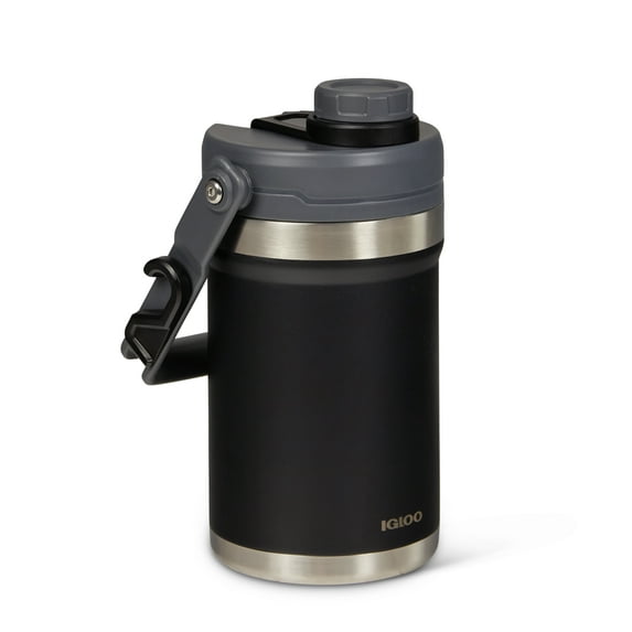 Igloo 1/2 Gallon Stainless Steel Sports Jug - Black
