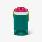 Igloo 1/2 gal Retro Insulated Water Jug, Jade Green and Pink