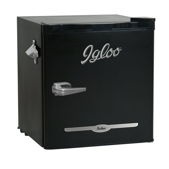 Igloo 1.6 cu ft Retro Compact Refrigerator with Side Bottle Opener
