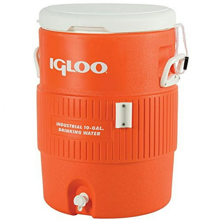 Igloo 4101 10 Gallon Yellow Insulated Beverage Dispenser / Portable Water  Cooler