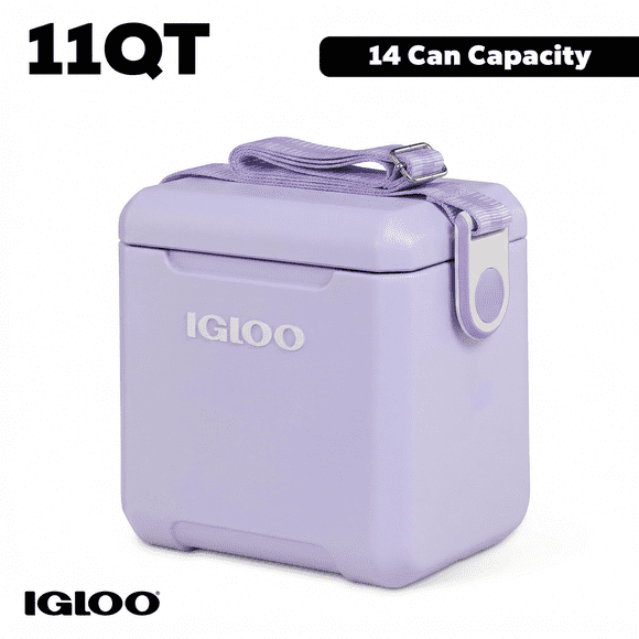 Igloo 11 QT Tag-A-Long Hard Sided Cooler, Lilac Purple