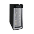 Igloo 12bottle Wine Cooler with Curved Glass Door