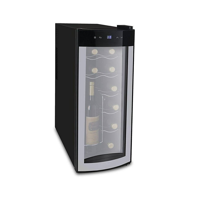 Igloo 12bottle Wine Cooler with Curved Glass Door