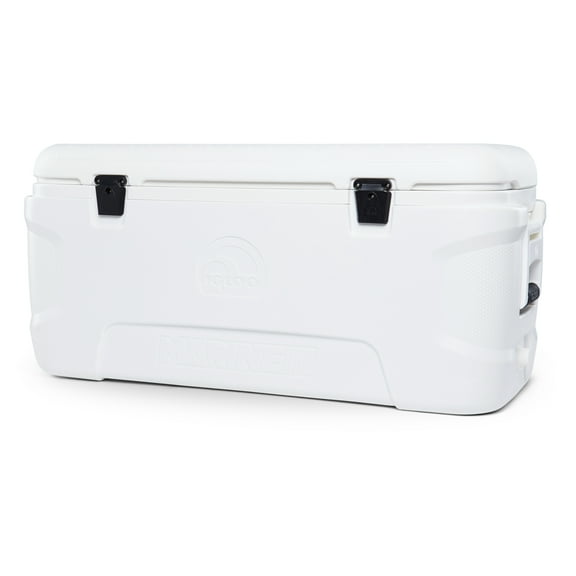 Igloo 120 qt. 5-Day Marine Ice Chest Cooler, White