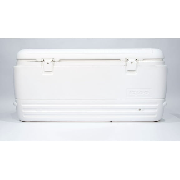 Igloo 120 qt. Quick & Cool Polar Ice Chest Cooler, White