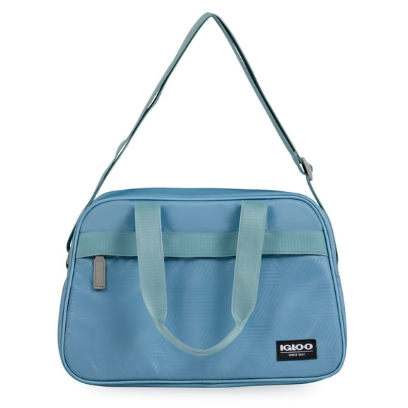 Igloo 15 Can Capacity Laguna for Her Soft Sided Cooler Satchel, Powder Blue