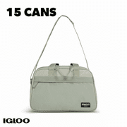 Igloo 15 Can Capacity Laguna for Her Soft Sided Cooler Satchel, Sage Green