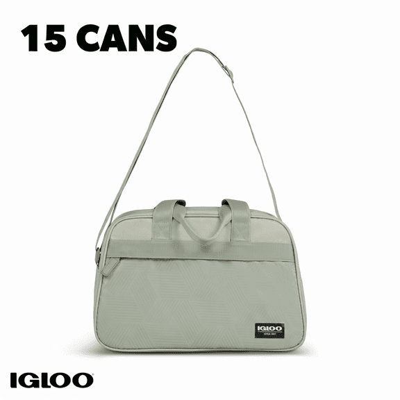 Igloo 15 Can Capacity Laguna for Her Soft Sided Cooler Satchel, Sage Green