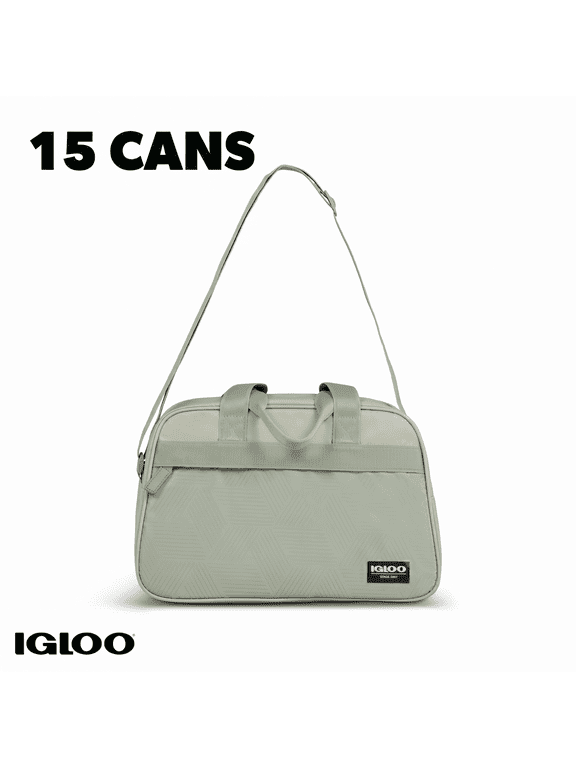 15 Can Capacity Laguna for Her Soft Sided Cooler Satchel, Sage Green