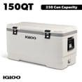 Igloo 150 QT Marine Ice Chest Cooler, White - Walmart.com