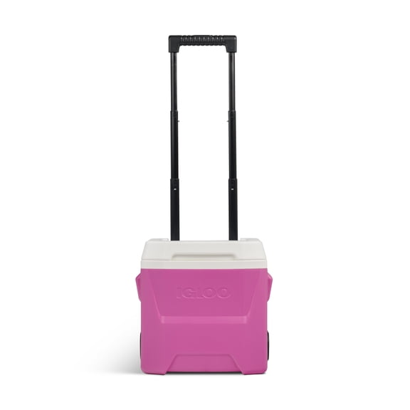 Igloo 16 QT Laguna Ice Chest Cooler with Wheels, Pink