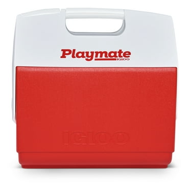 Igloo 16 QT Playmate Elite 30 Can Capacity Ice Chest Cooler, Red