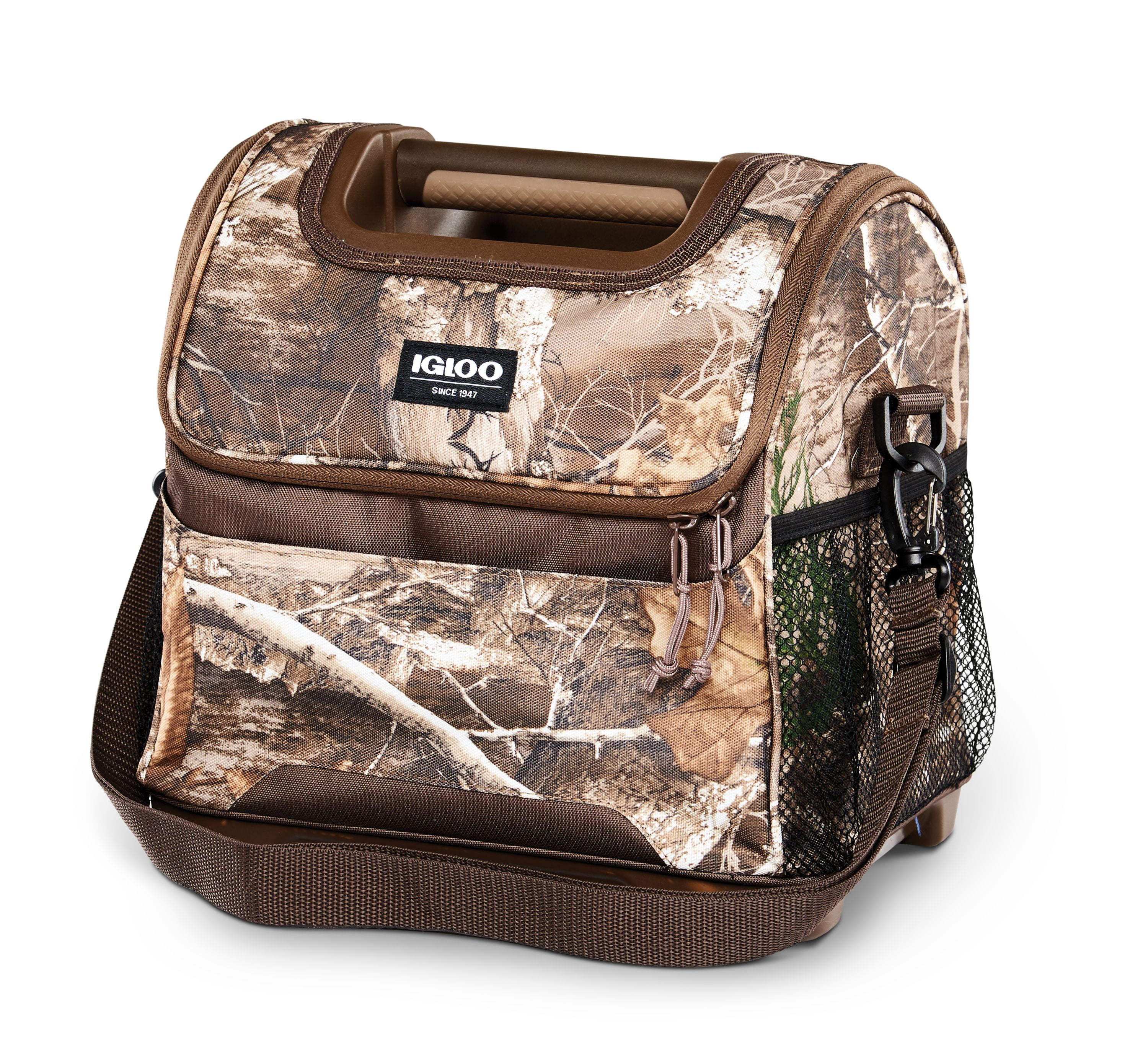 Igloo 12 Can Halo Cube Lunch Tote Cooler Bag - Camo Green