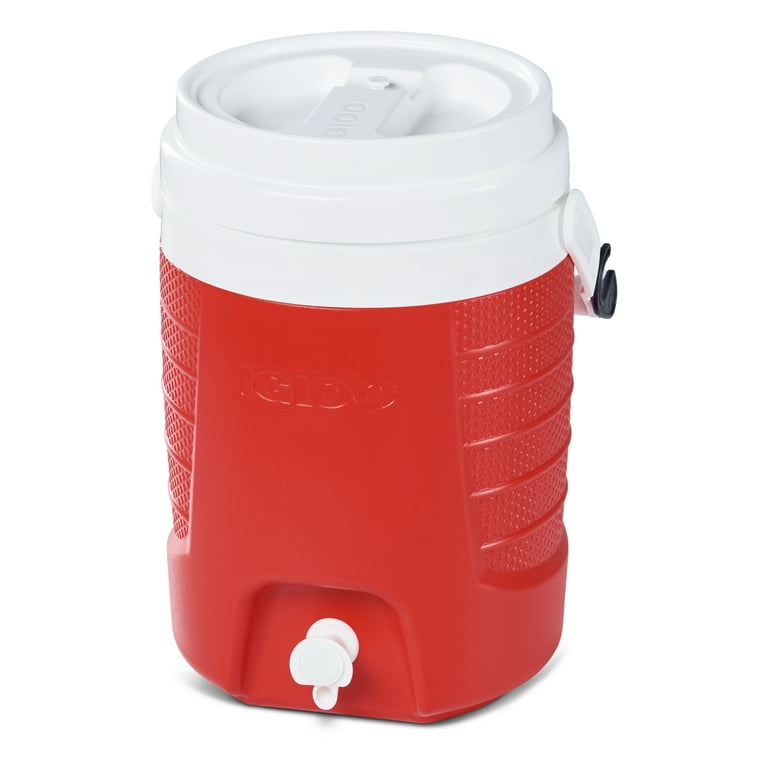 Igloo Gallon Insulated Sport Cooler with Handles and Spout, Red