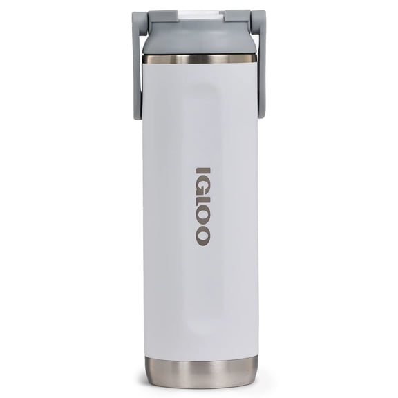 Igloo 20 oz Sport Sipper Water Bottle, White