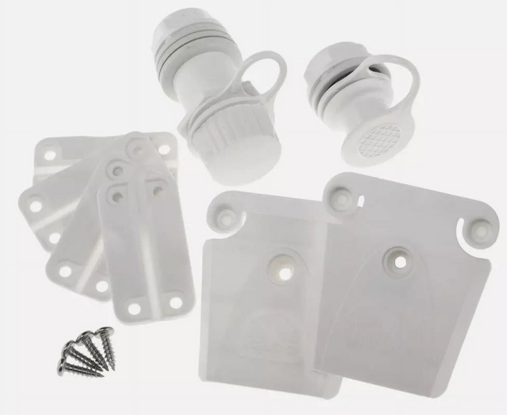 Igloo 20108 Universal Ice Chest / Cooler Hinge, Latch, Drain Parts Kit