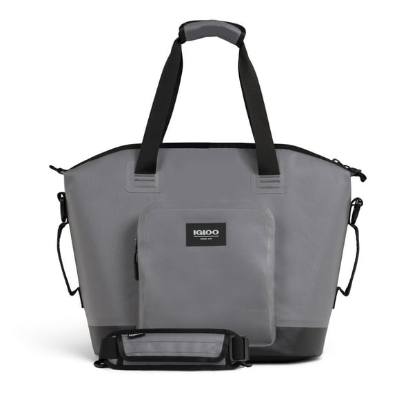 Igloo 24 Can Capacity Trailmate Tote Cooler Bag, Carbonite Gray